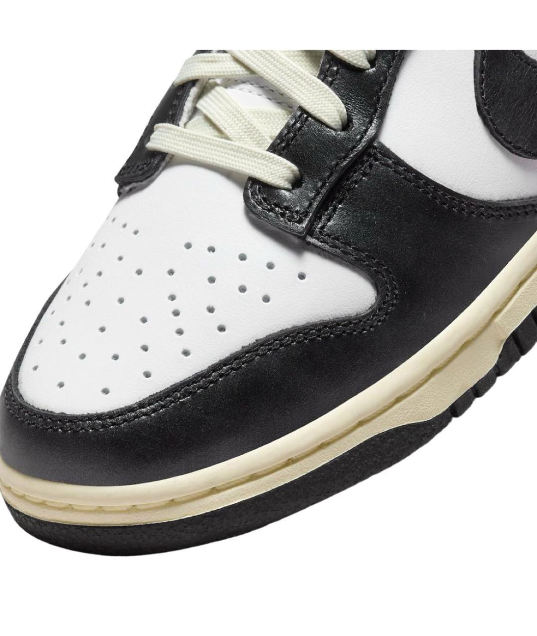 NIKE Черные кроссовки из искусственной кожи, фото 6