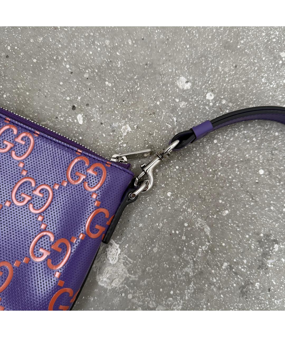 GUCCI Фиолетовая сумка на плечо, фото 9
