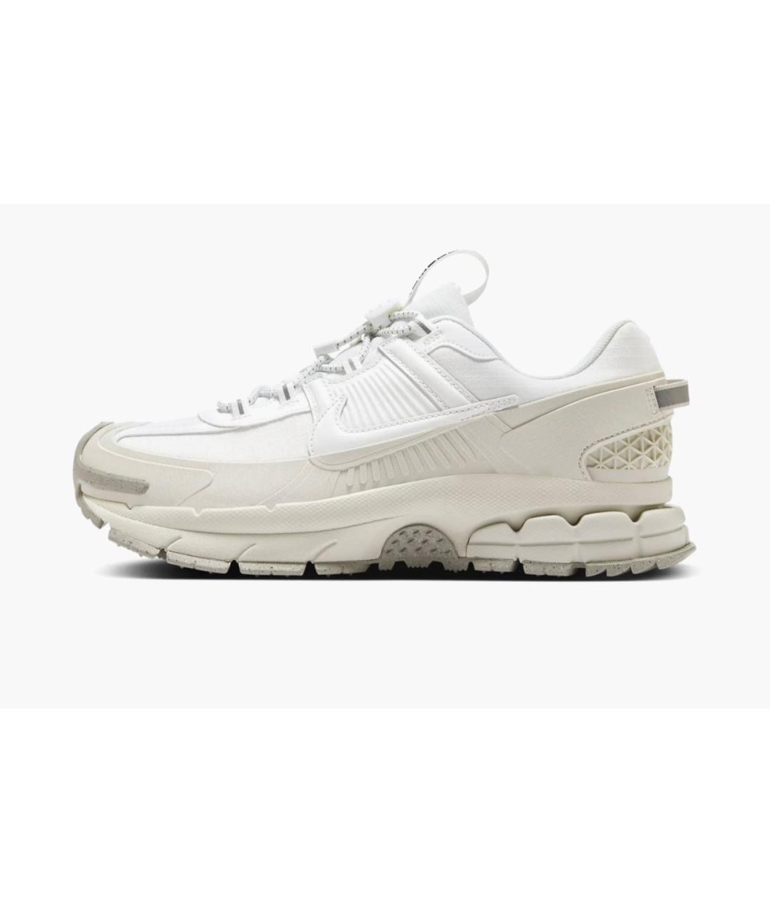 NIKE Белые резиновые низкие кроссовки / кеды, фото 7