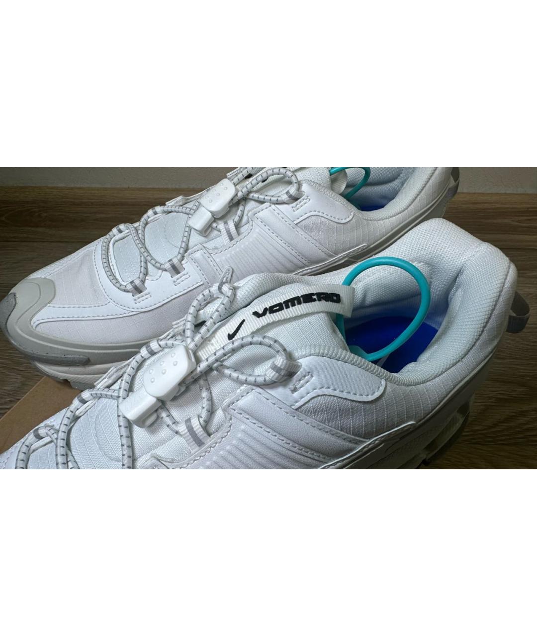 NIKE Белые резиновые низкие кроссовки / кеды, фото 3