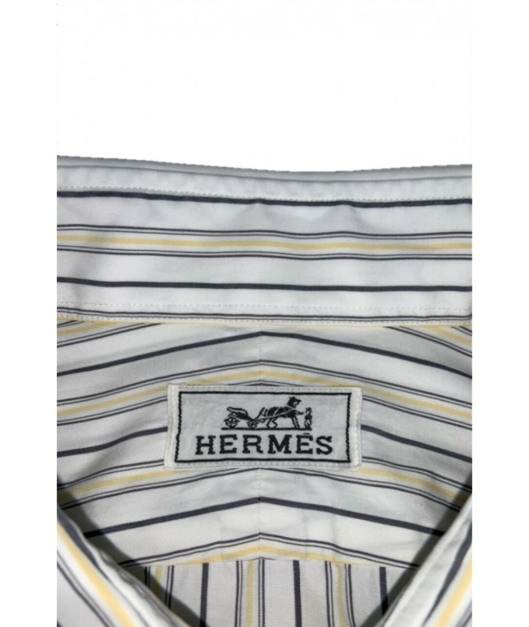 HERMES PRE-OWNED Хлопковая кэжуал рубашка, фото 6