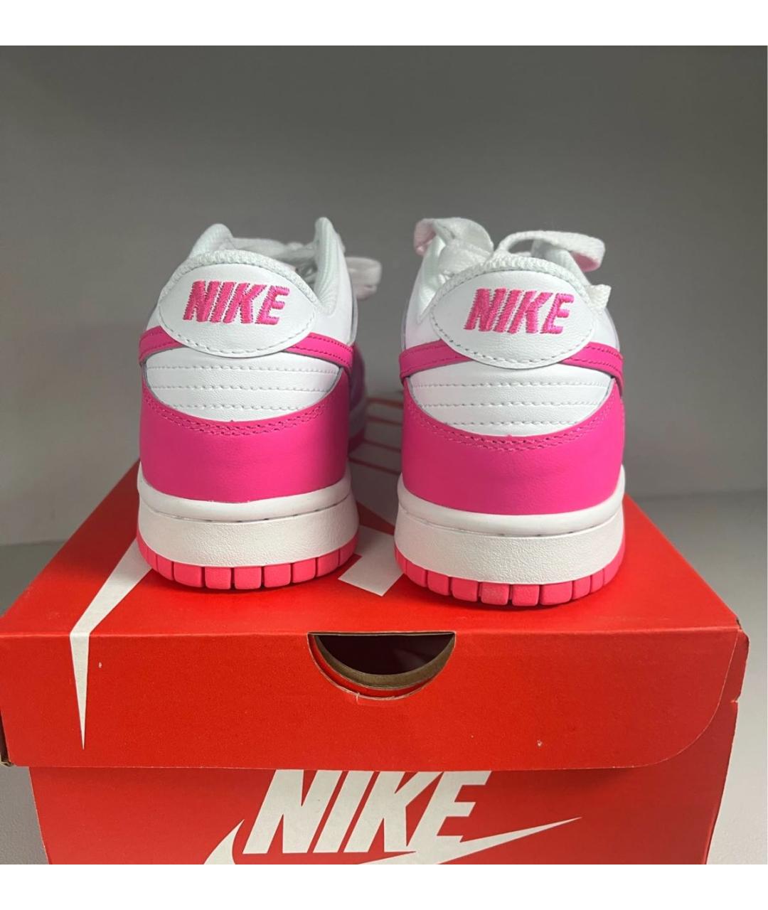 NIKE Фуксия кроссовки из искусственной кожи, фото 3