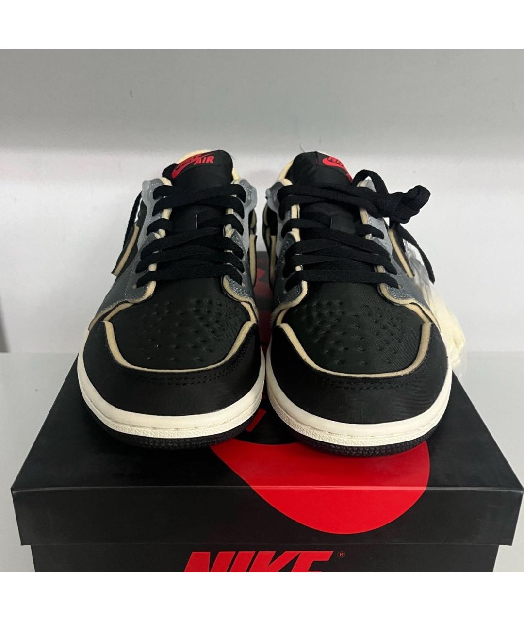 JORDAN Черные текстильные кроссовки, фото 2