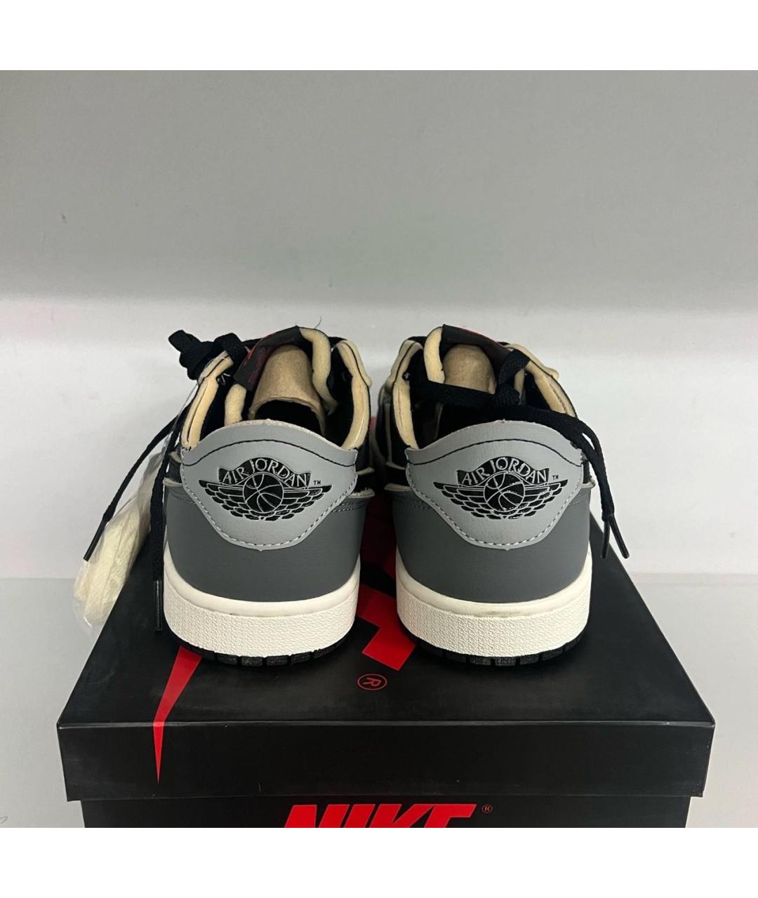 JORDAN Черные текстильные кроссовки, фото 3