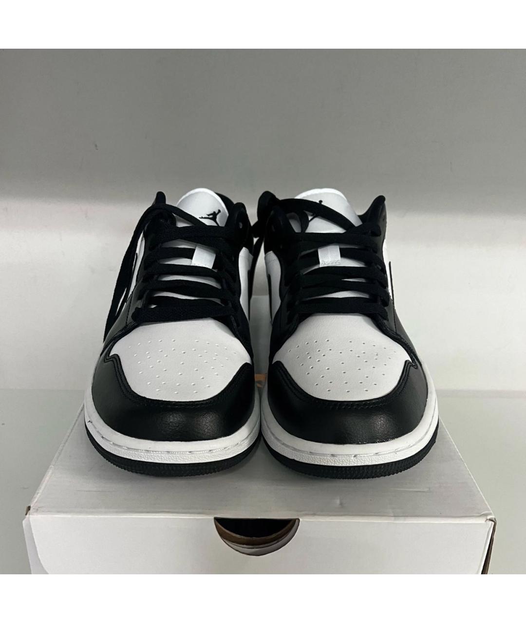 JORDAN Черные кроссовки из искусственной кожи, фото 3