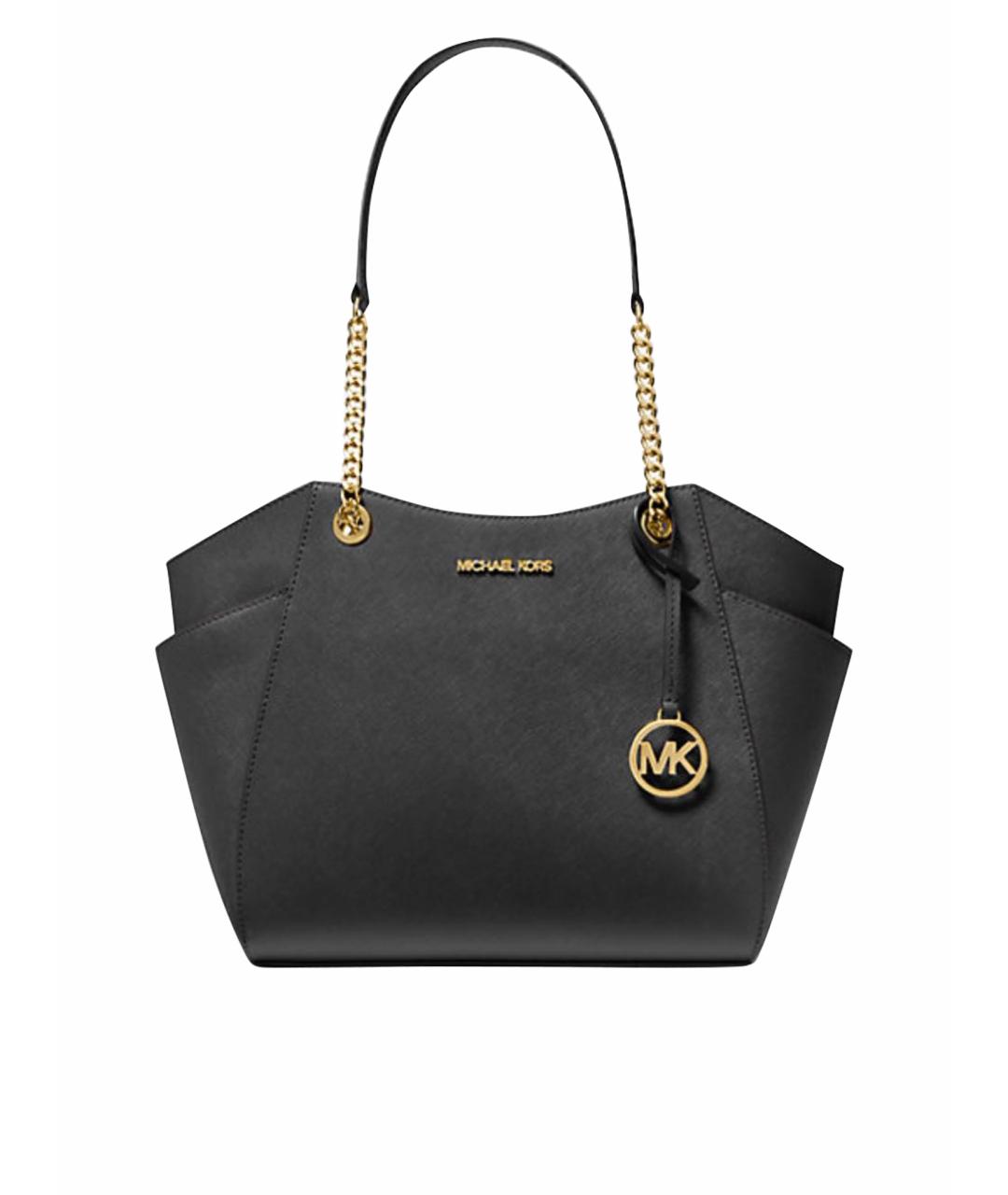 MICHAEL KORS Черная сумка тоут, фото 1