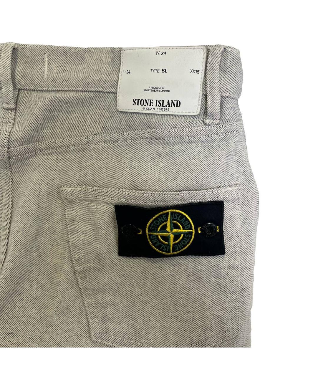 STONE ISLAND Джинсы скинни, фото 2