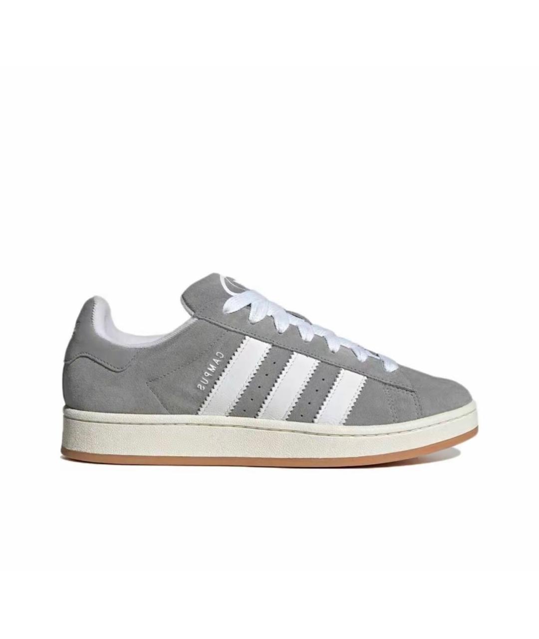ADIDAS Серые замшевые кеды, фото 5