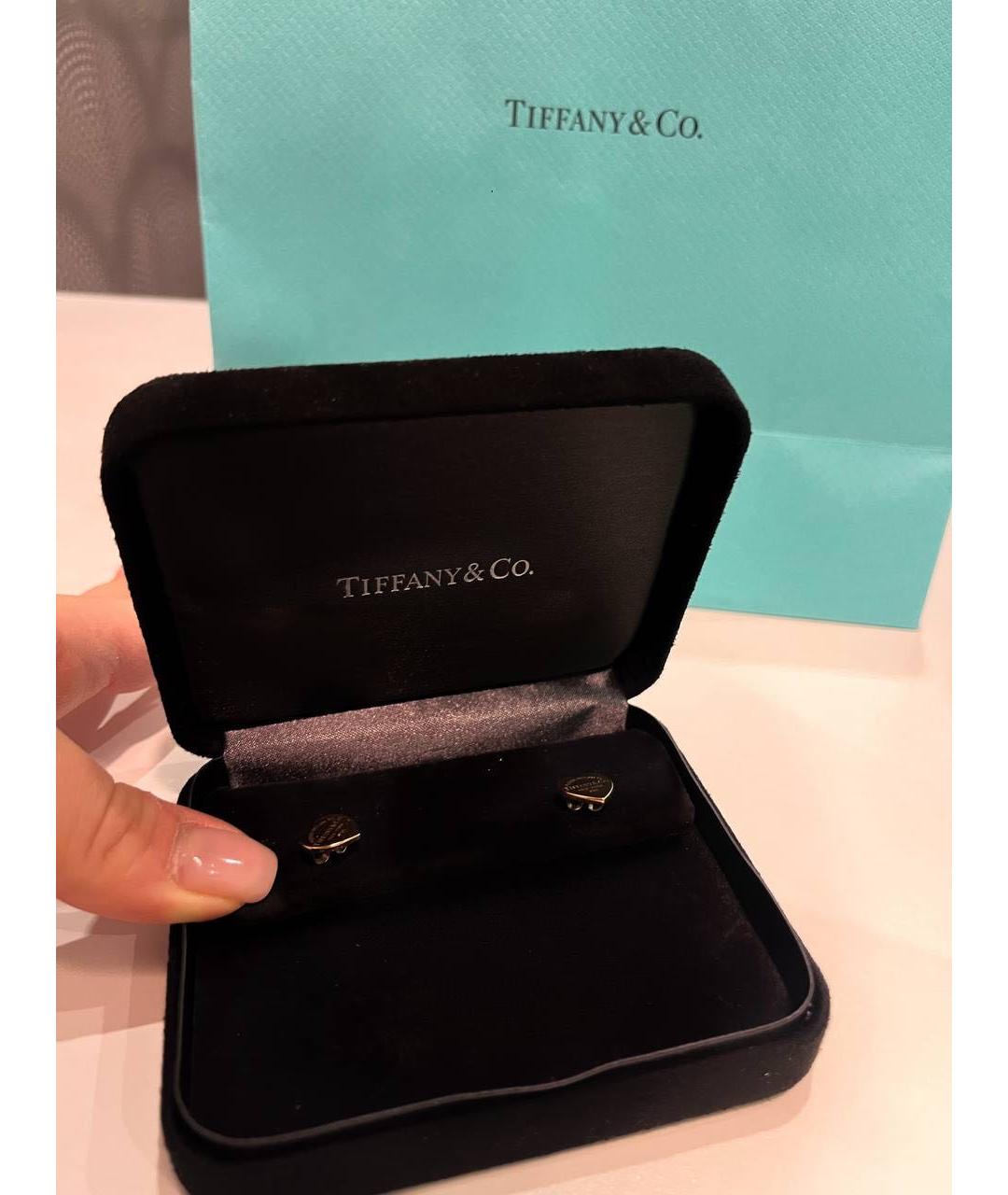 TIFFANY&CO Золотые серьги из желтого золота, фото 3