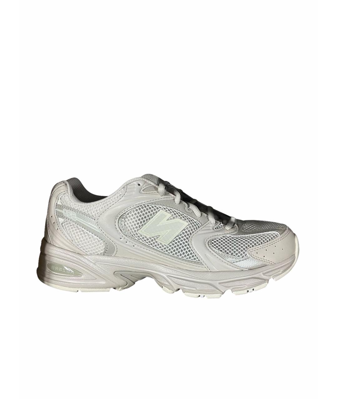 NEW BALANCE Бежевые кроссовки из искусственной кожи, фото 2