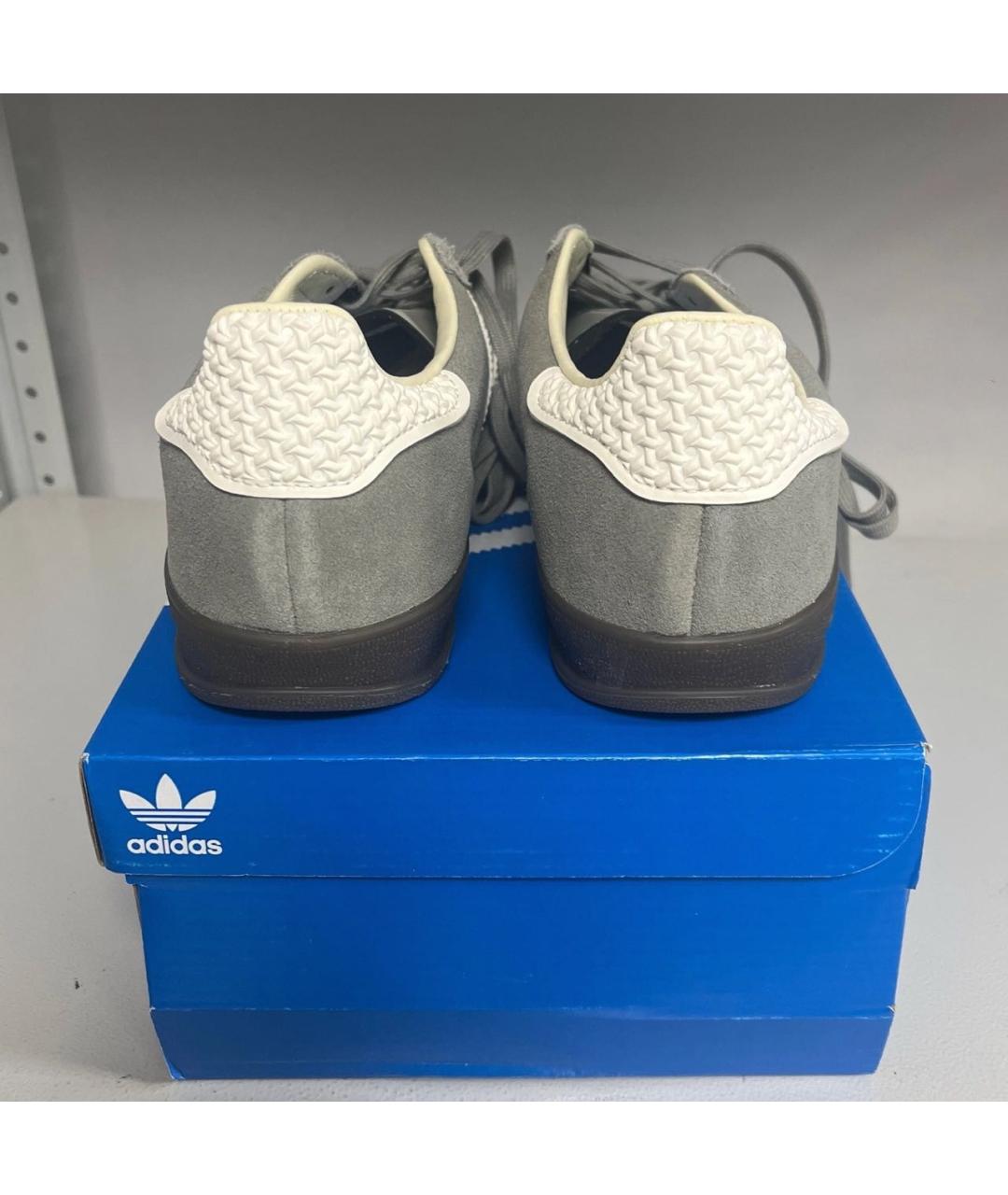 ADIDAS Серые замшевые кеды, фото 2