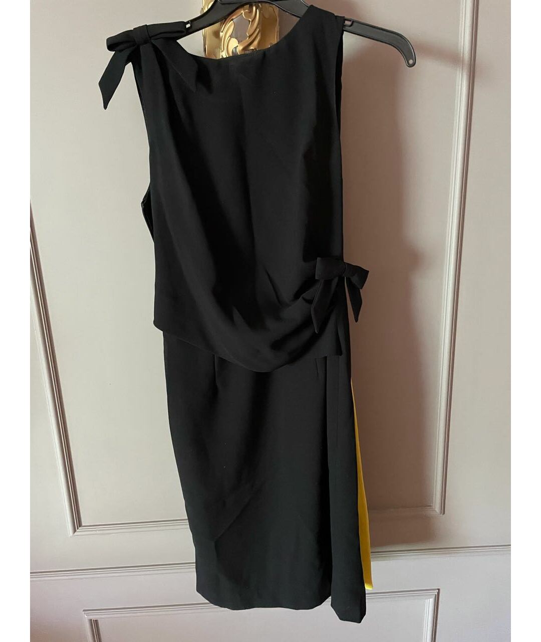 CAVALLI CLASS Черное вискозное коктейльное платье, фото 5