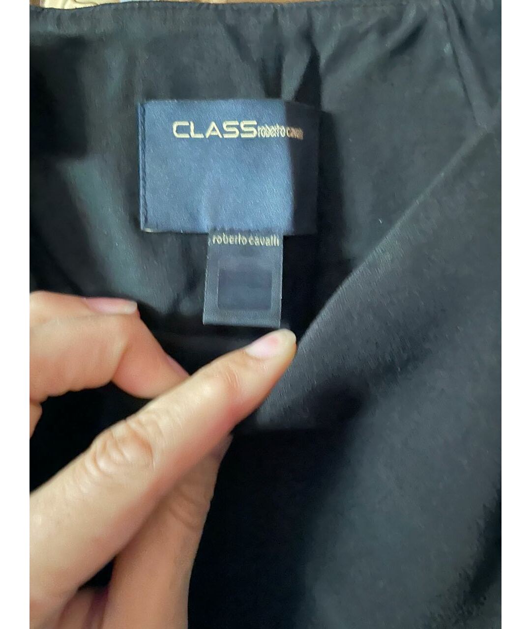 CAVALLI CLASS Черное вискозное коктейльное платье, фото 3