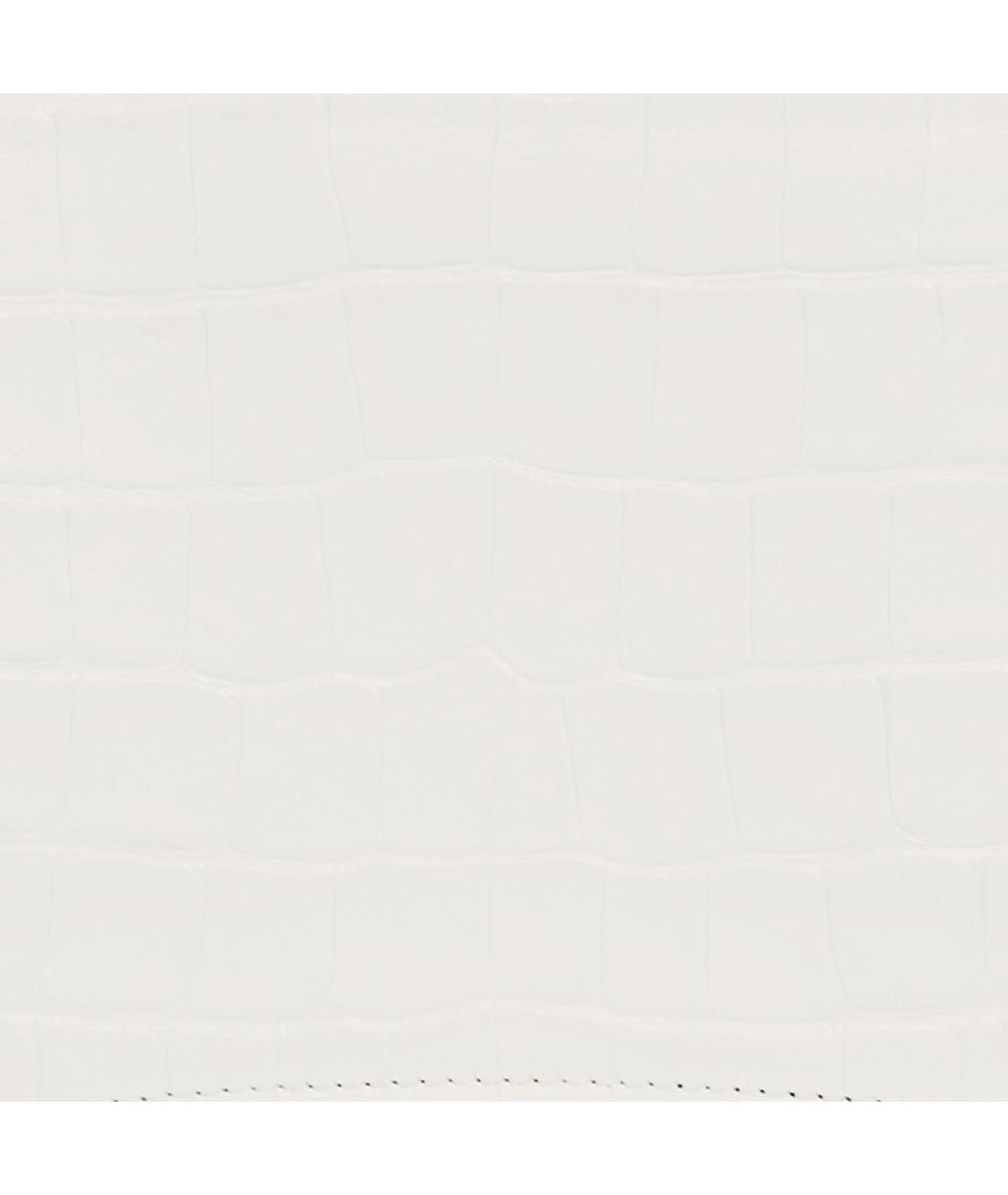 BALENCIAGA Белая кожаная сумка через плечо, фото 7