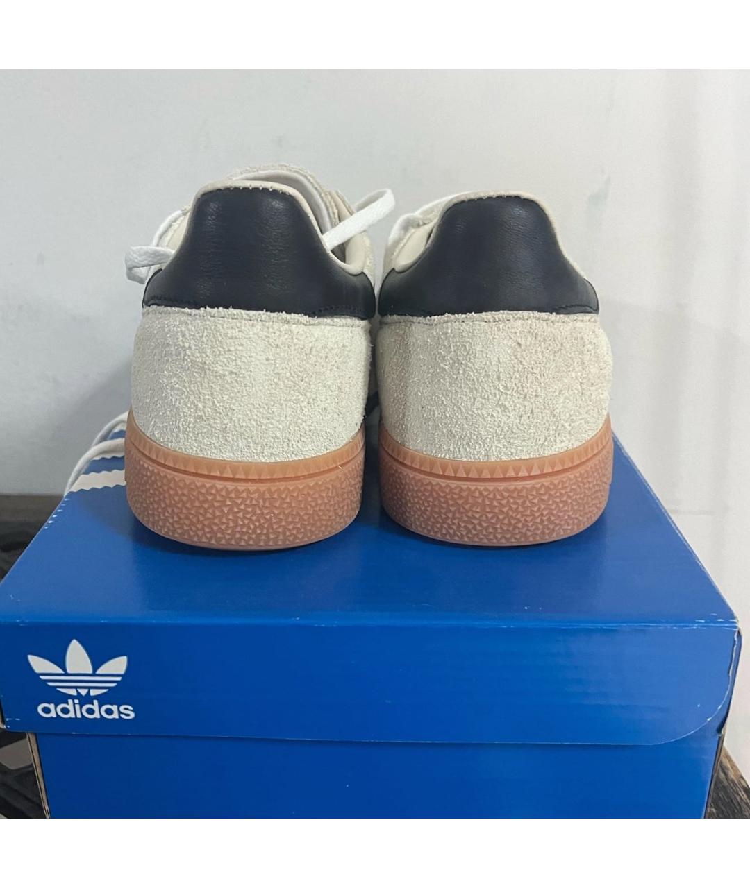 ADIDAS Бежевые замшевые кеды, фото 2