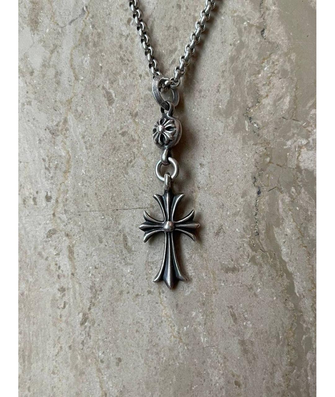 CHROME HEARTS Серебряная серебряная цепочка/подвеска, фото 2