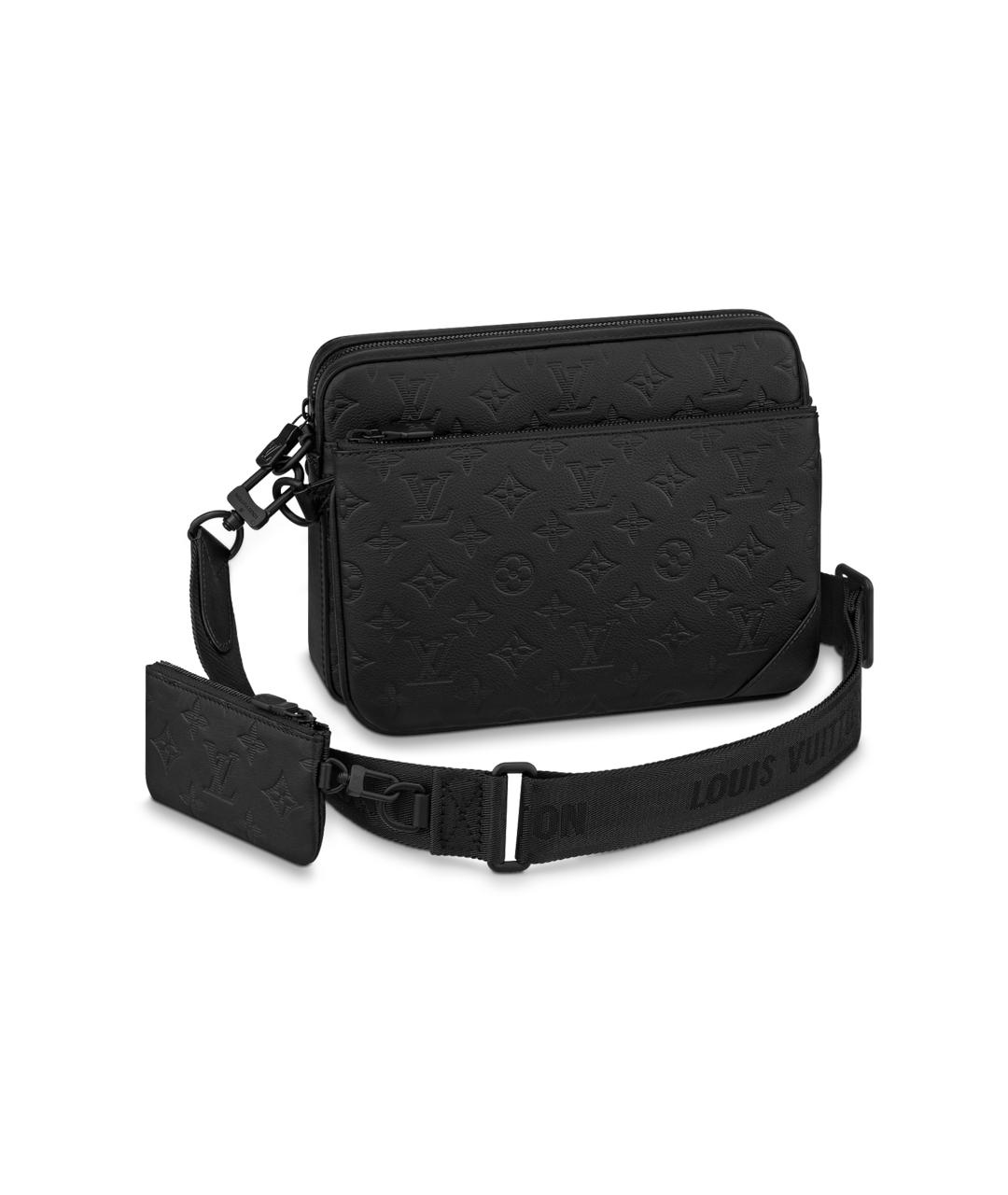LOUIS VUITTON Черная сумка на плечо, фото 4