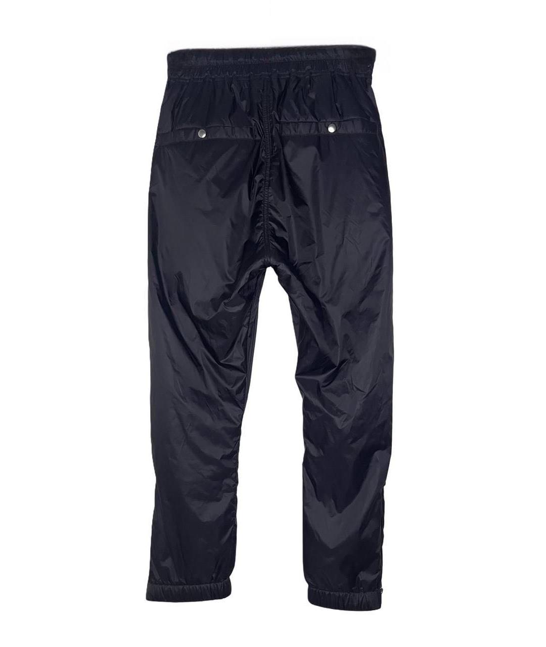 RICK OWENS Черные полиамидовые спортивные брюки и шорты, фото 2
