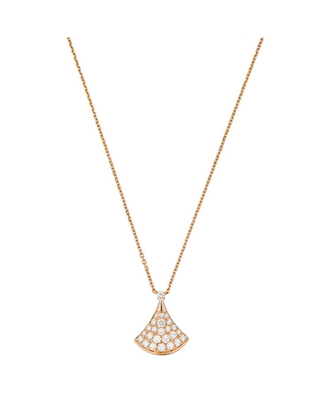BVLGARI Золотая цепочка из розового золота, фото 1