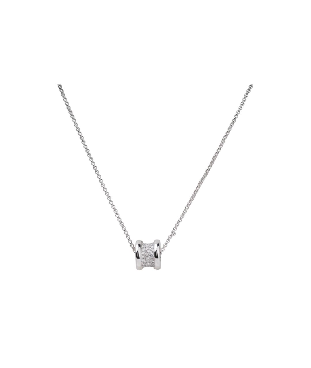 BVLGARI Серебряная цепочка из белого золота, фото 2