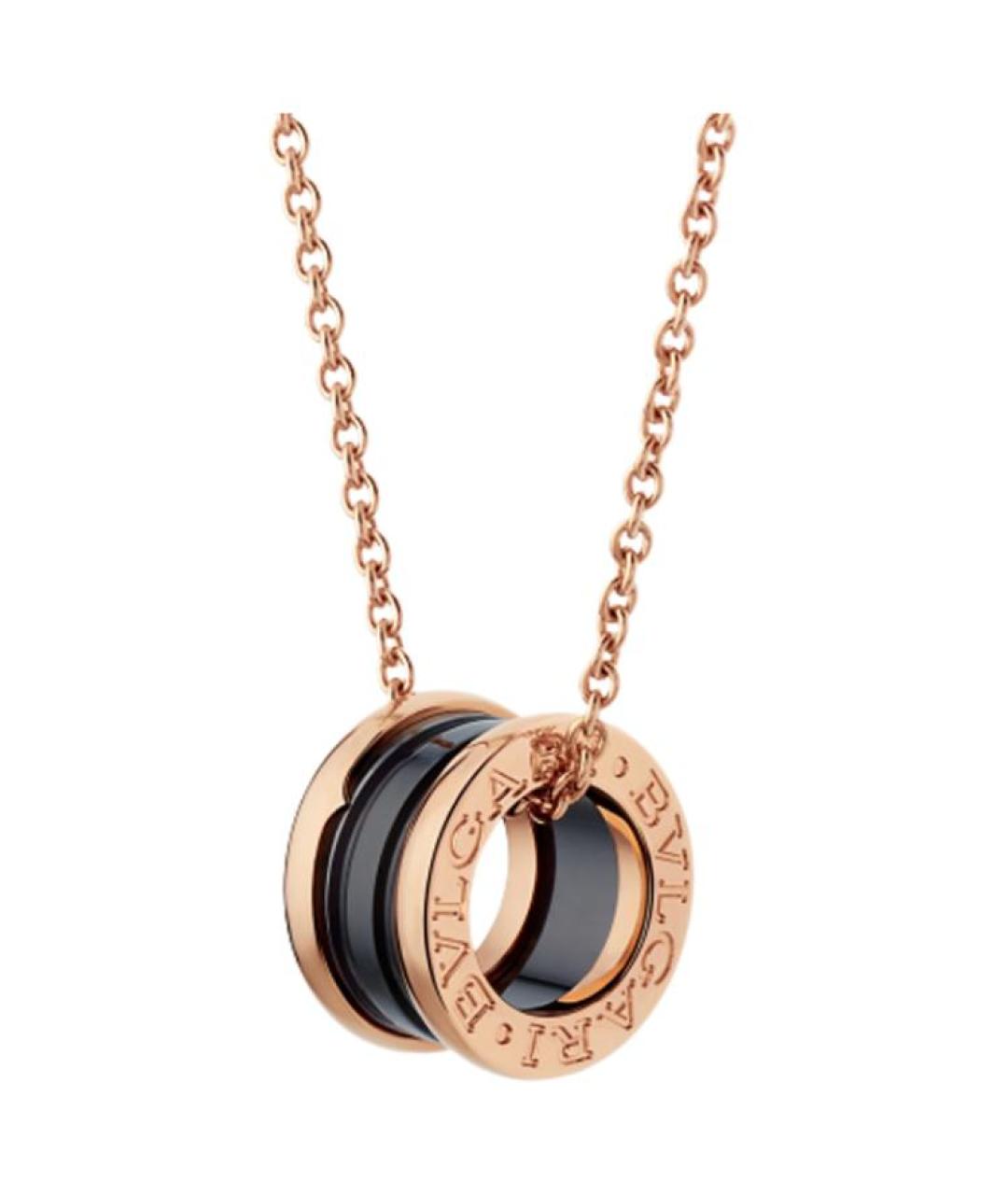 BVLGARI Золотая цепочка из розового золота, фото 1