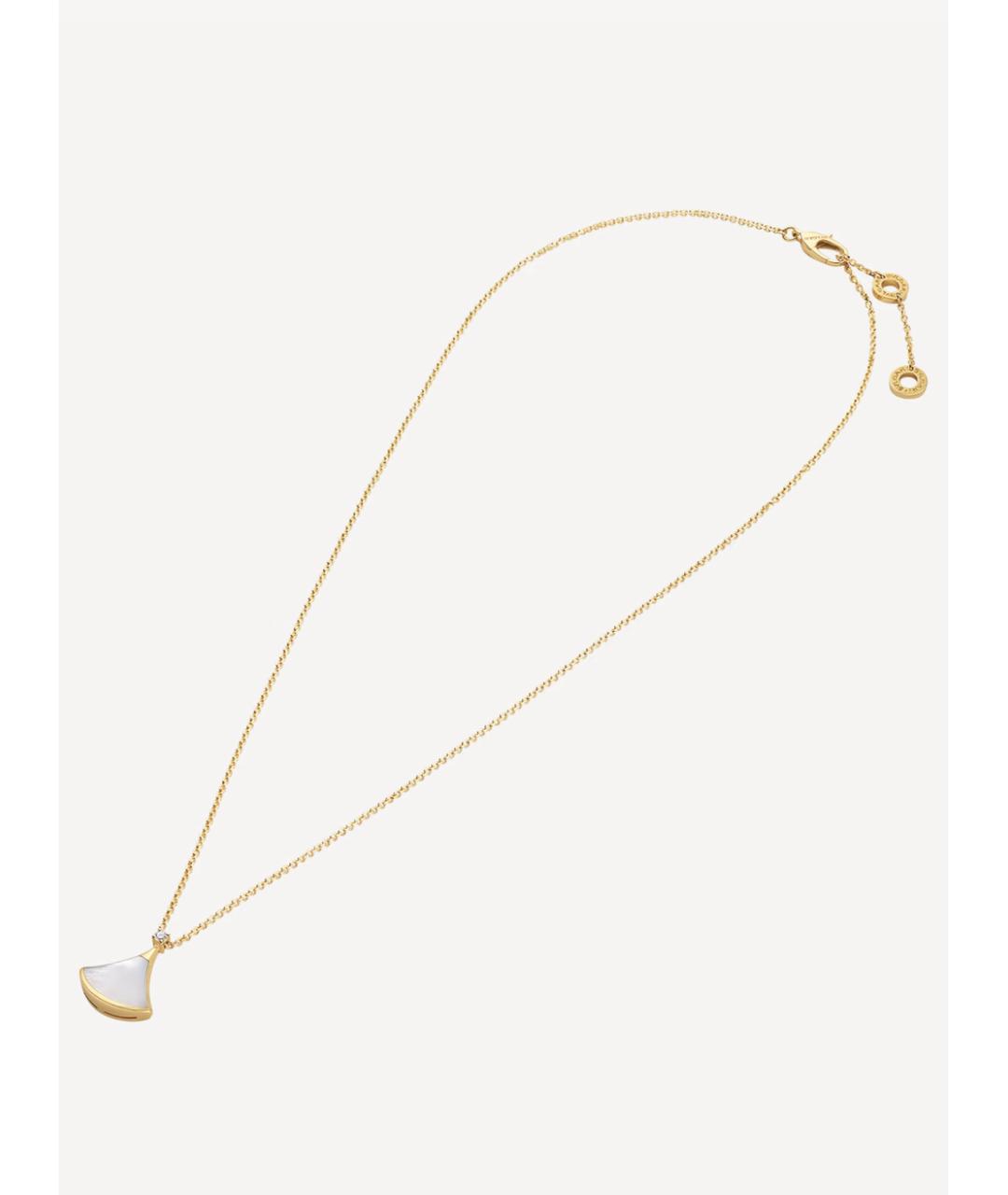 BVLGARI Золотое колье из желтого золота, фото 2