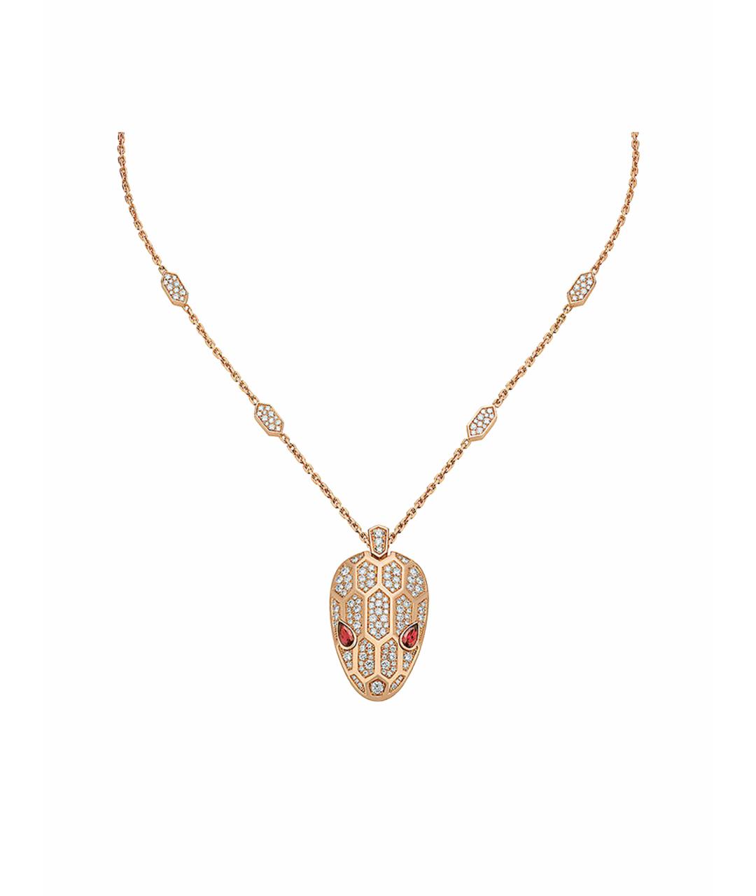 BVLGARI Золотая цепочка из розового золота, фото 1