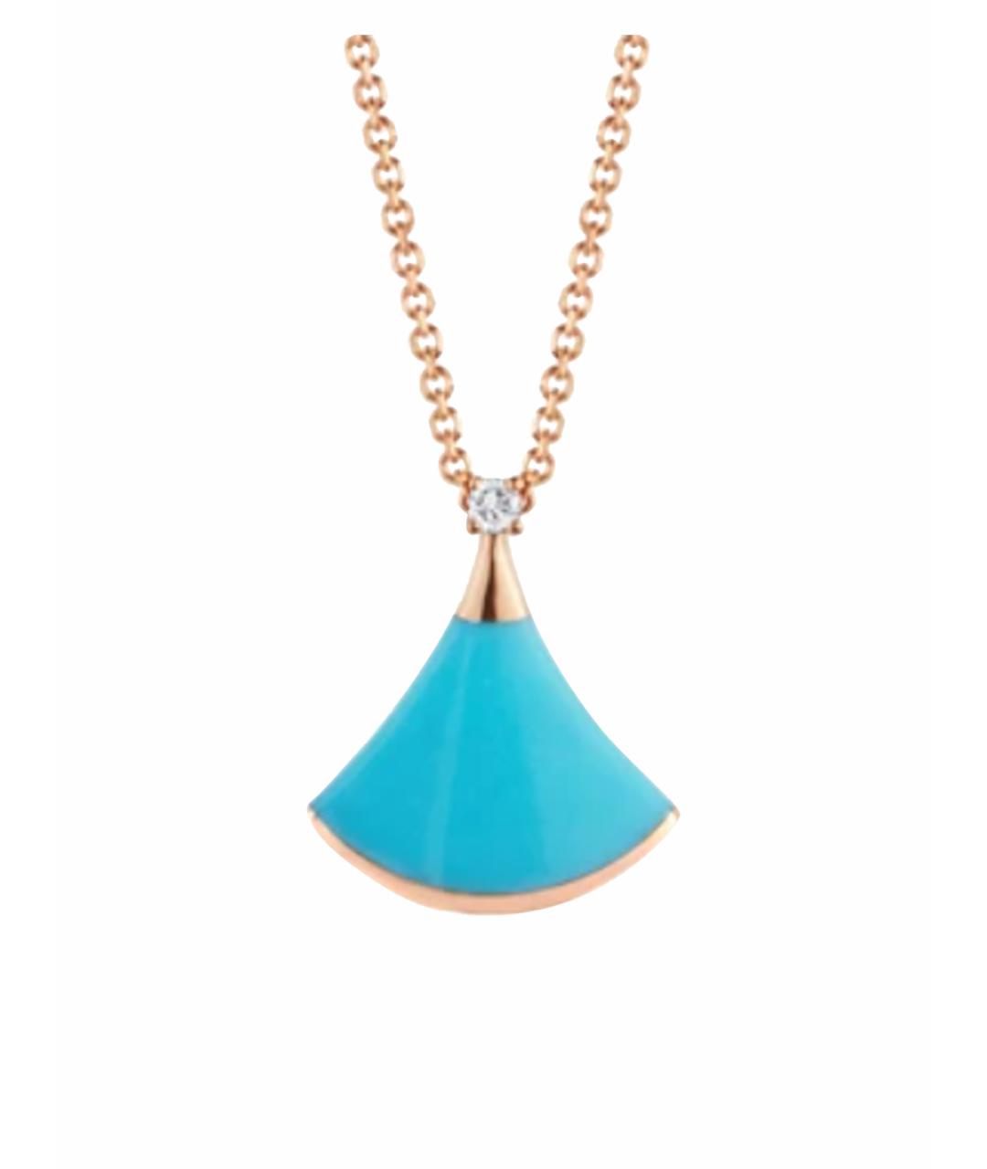 BVLGARI Золотая цепочка из розового золота, фото 1