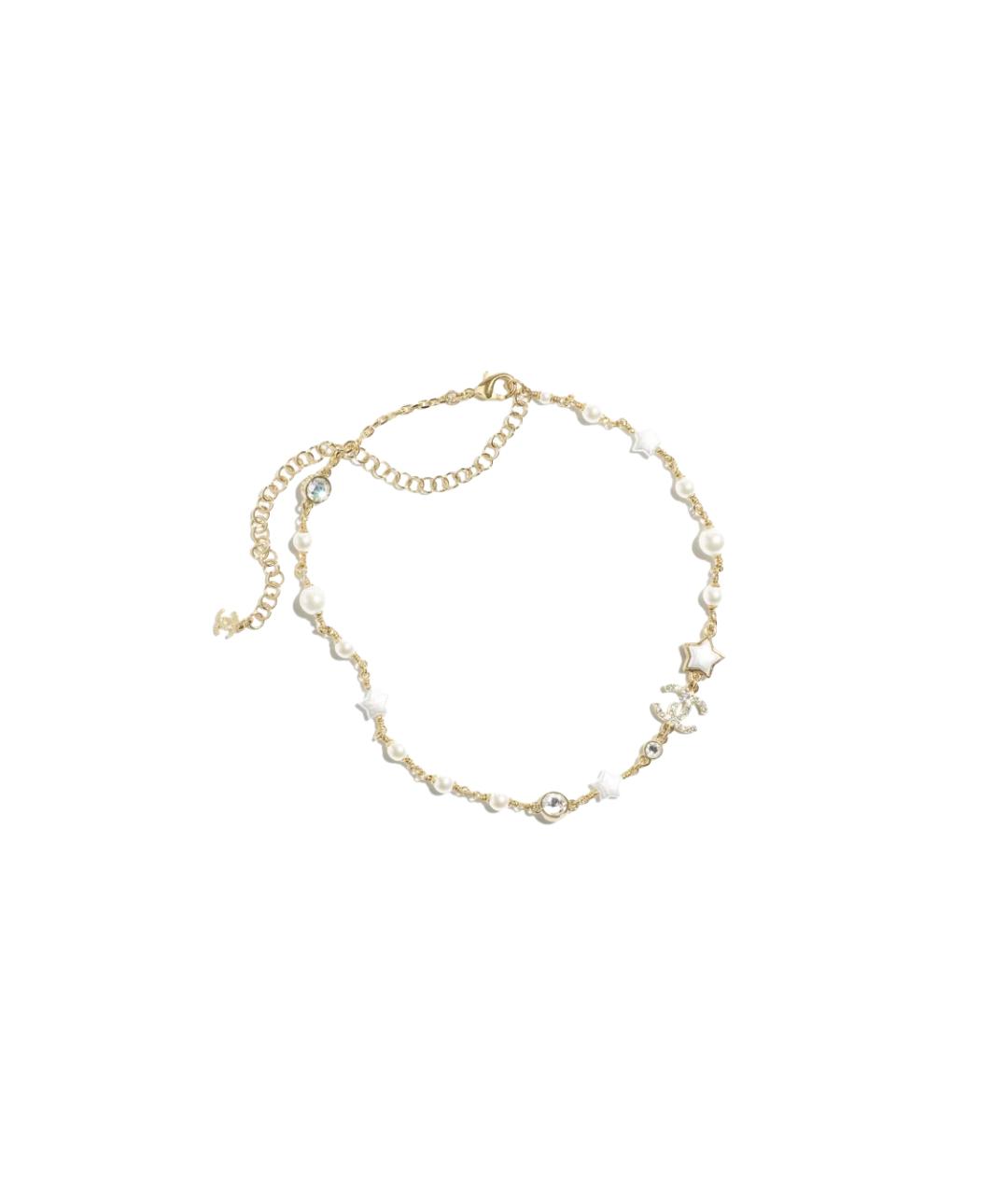 CHANEL Золотая металлическая цепочка, фото 1