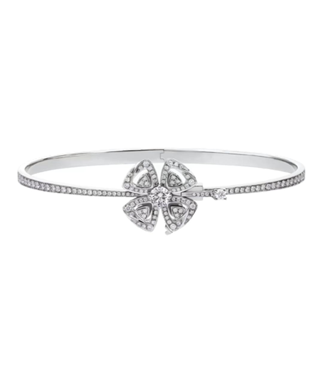 BVLGARI Серебрянный браслет из белого золота, фото 1