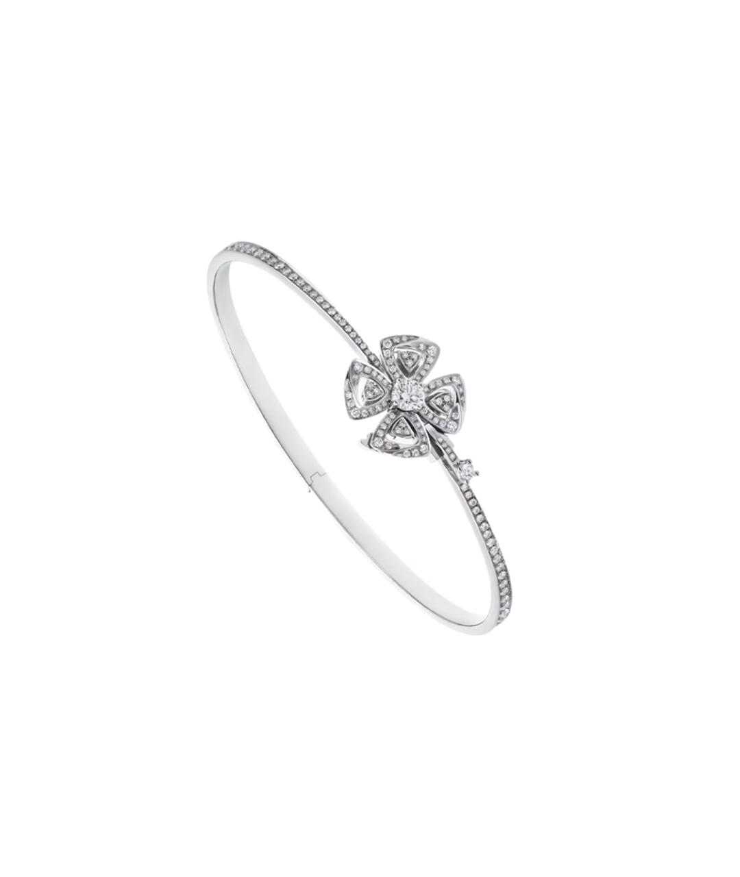 BVLGARI Серебрянный браслет из белого золота, фото 2