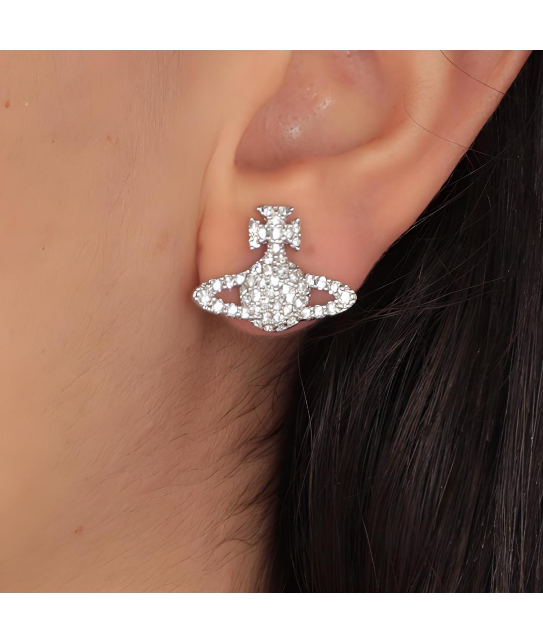 VIVIENNE WESTWOOD Серебряные серьги, фото 3