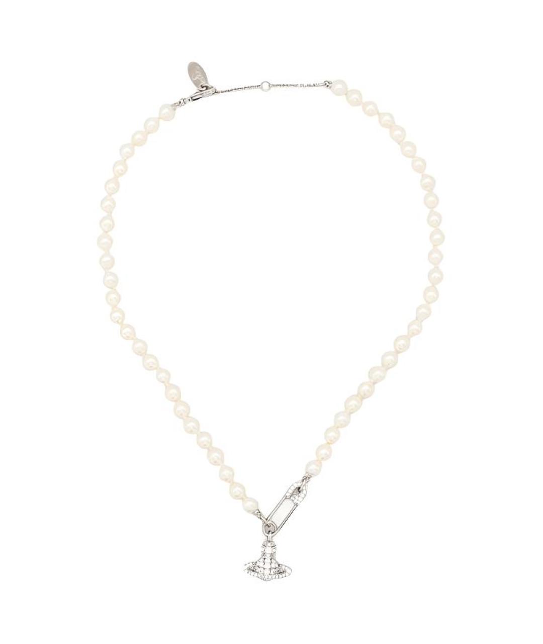 VIVIENNE WESTWOOD Белая подвеска, фото 1