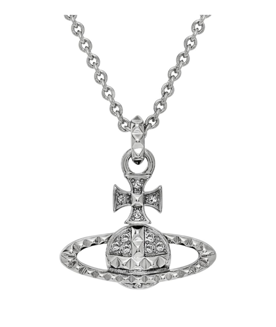 VIVIENNE WESTWOOD Серебряная металлическая цепочка, фото 1