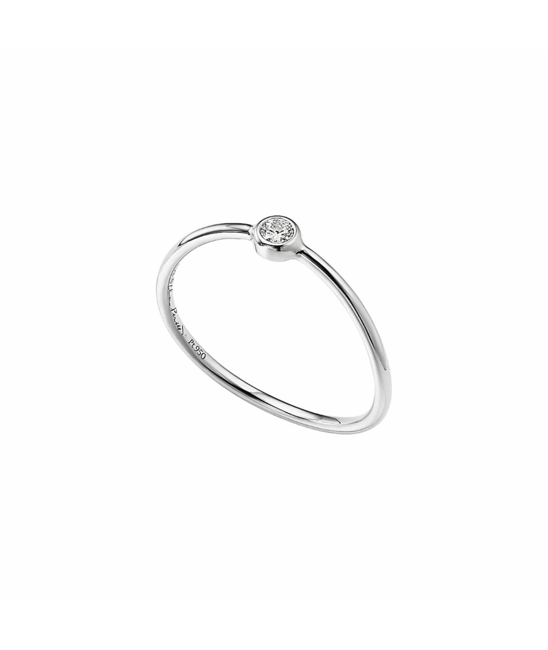 TIFFANY&CO Белое платиновое кольцо, фото 1