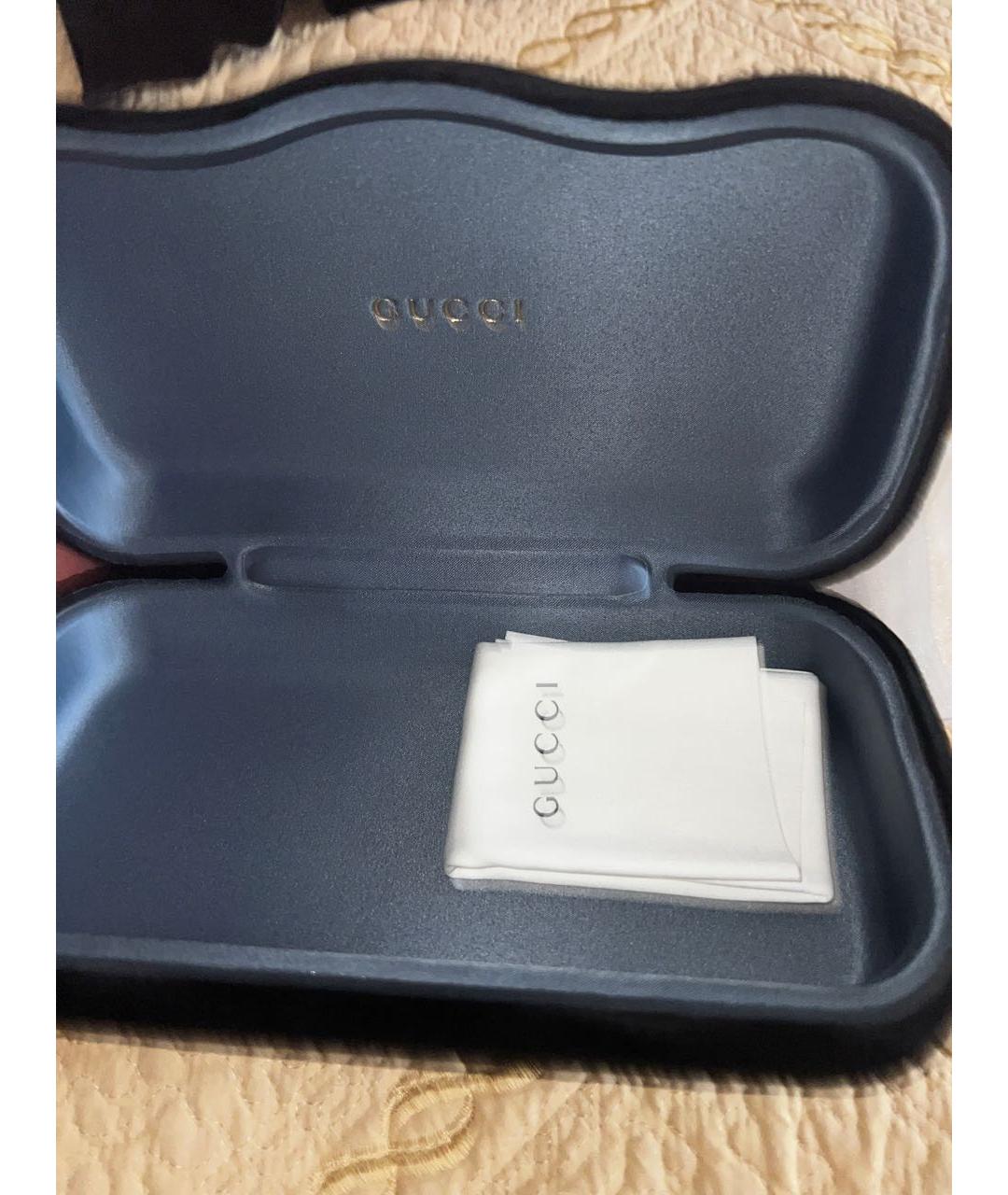 GUCCI Пластиковые солнцезащитные очки, фото 4