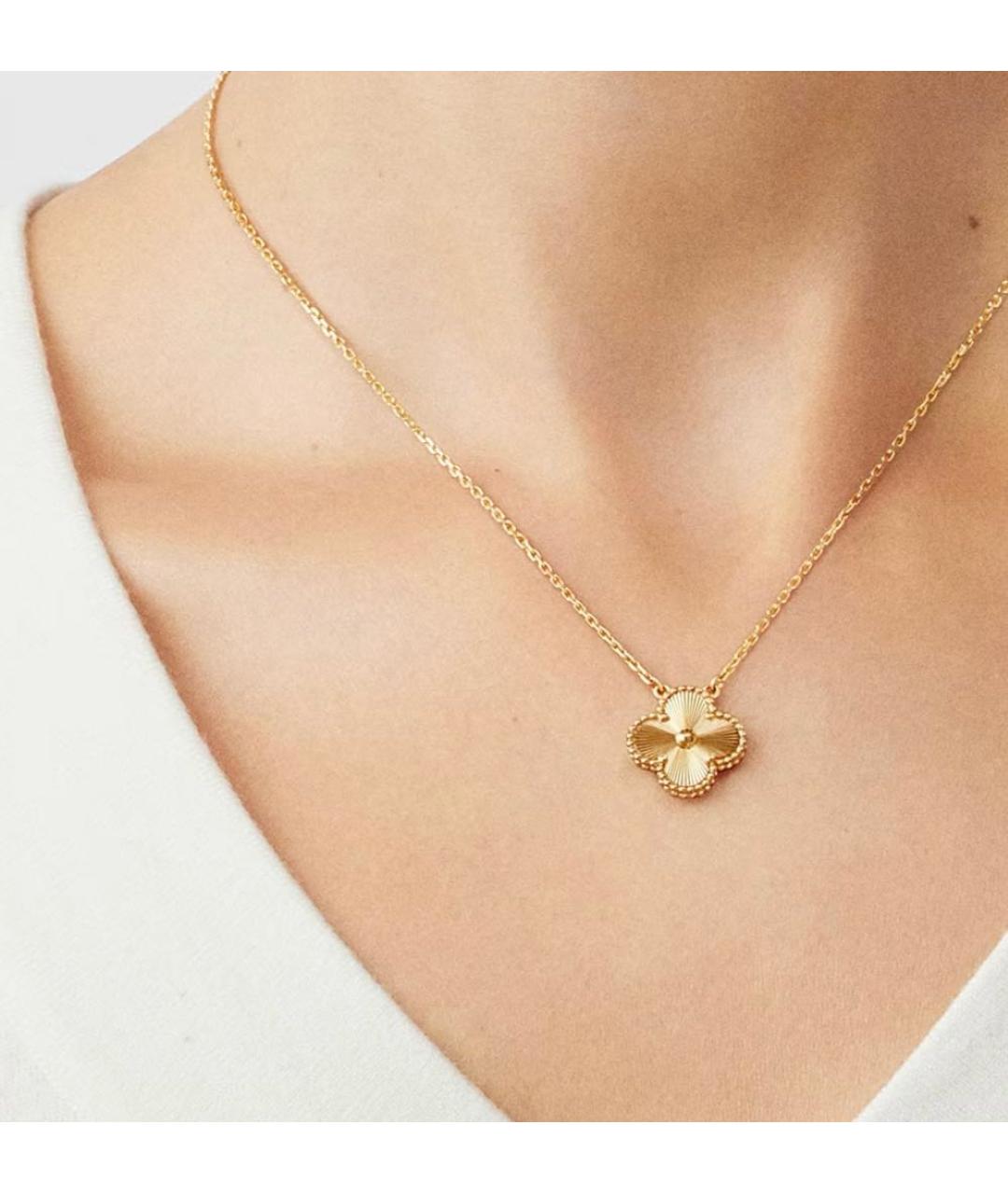 VAN CLEEF & ARPELS Золотое колье из желтого золота, фото 5