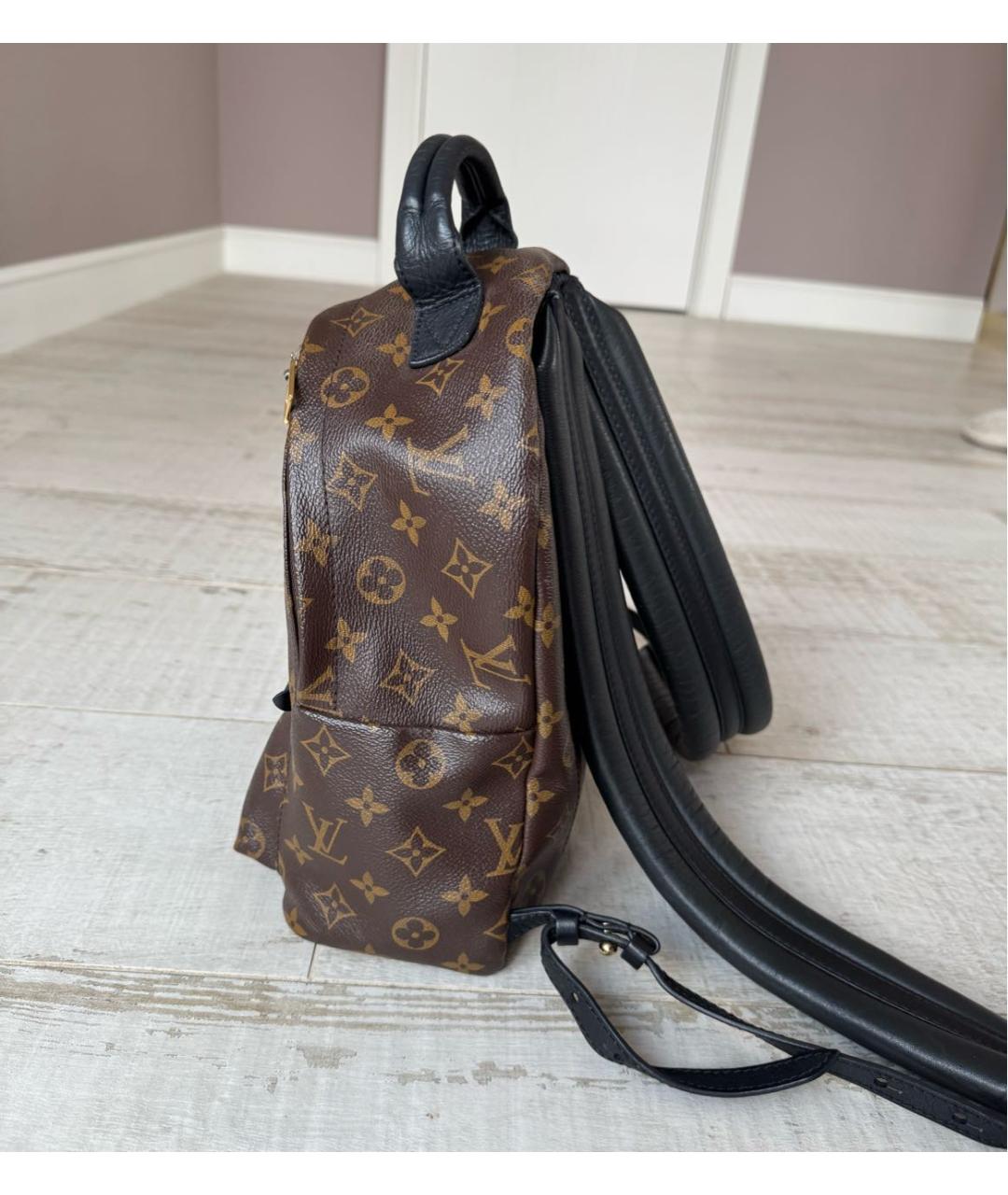 LOUIS VUITTON Коричневый рюкзак, фото 2