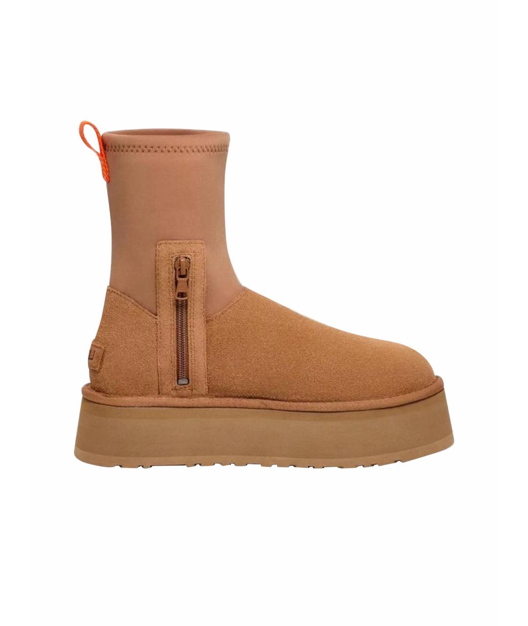 UGG AUSTRALIA Коричневые ботинки, фото 1