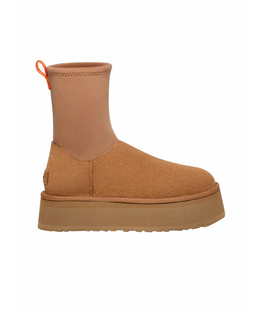 UGG AUSTRALIA Коричневые замшевые ботинки, фото 1