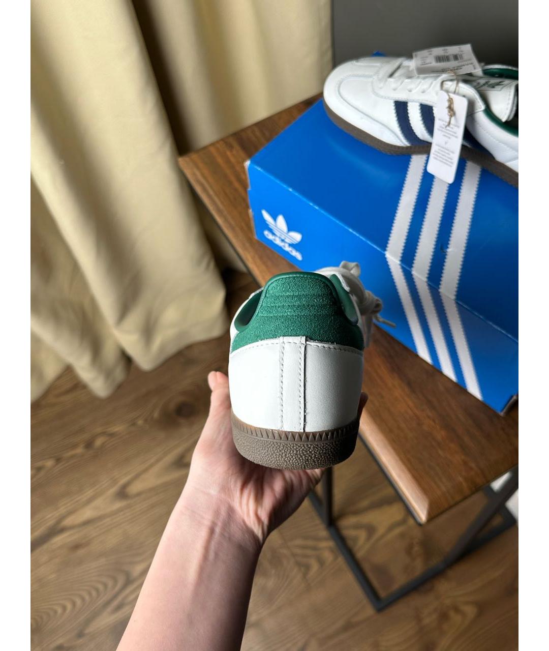 ADIDAS Белые кеды, фото 4