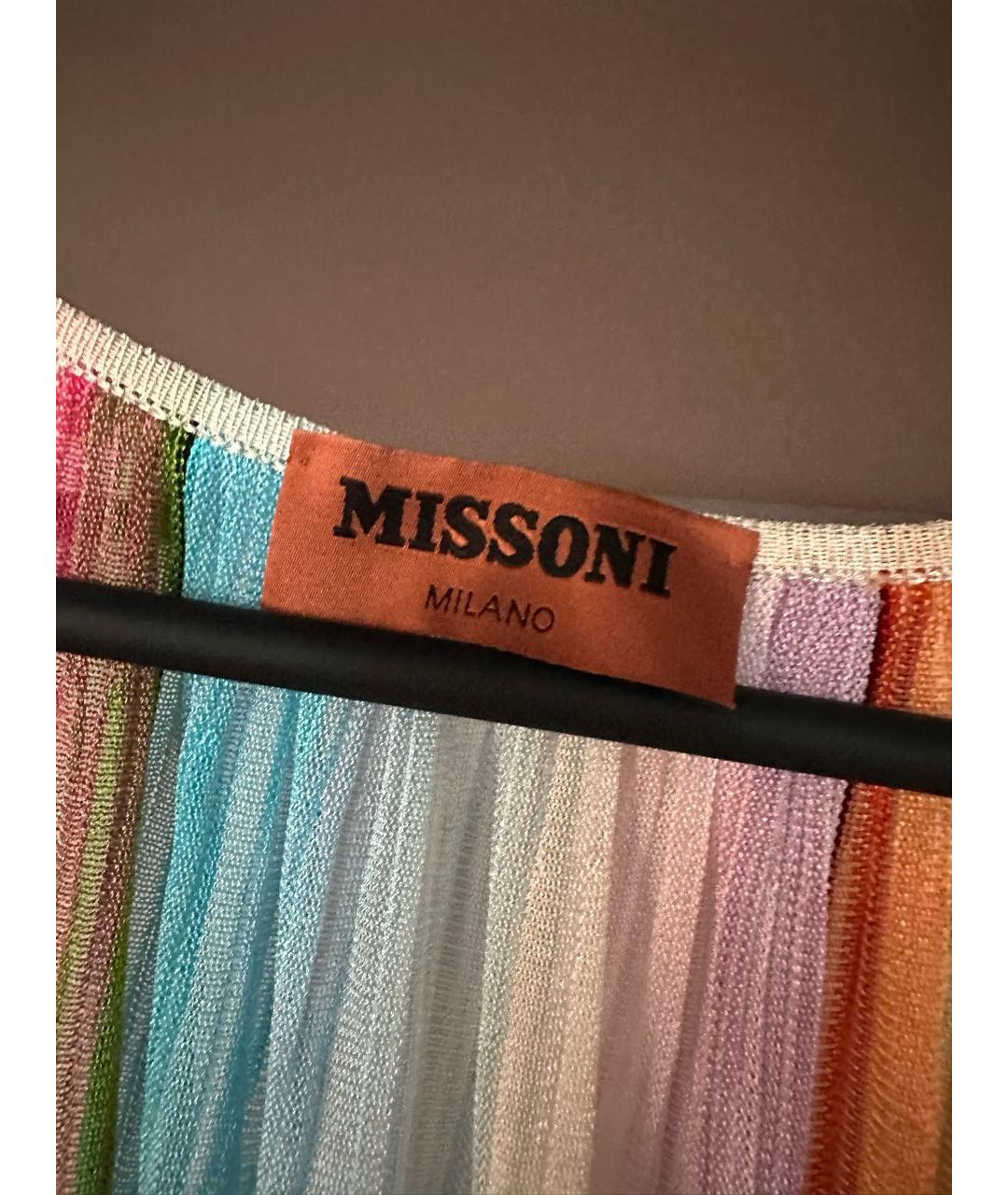 MISSONI Мульти вискозная блузы, фото 3