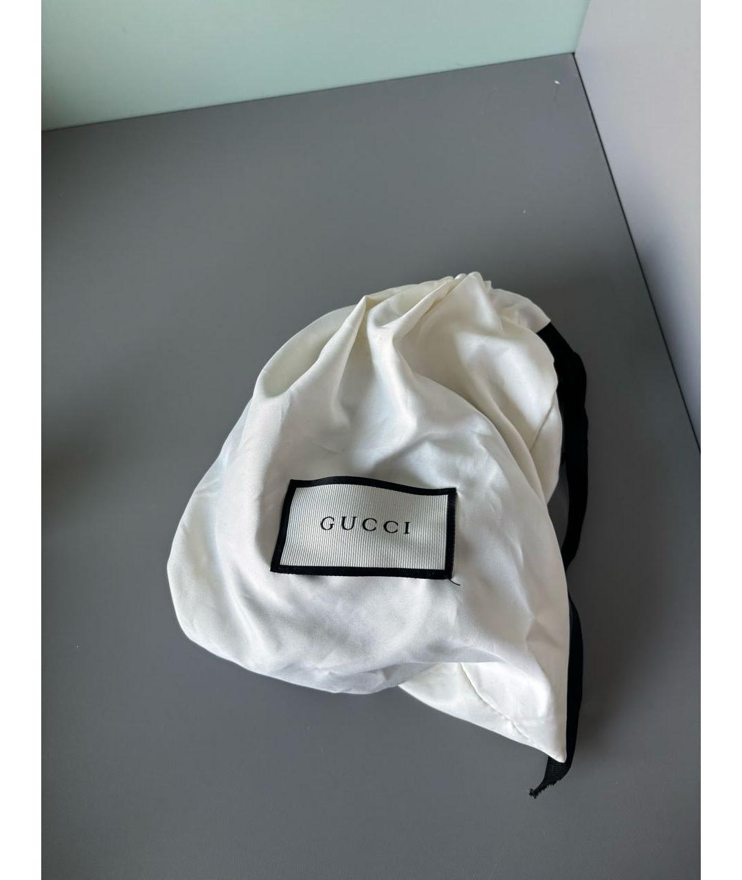 GUCCI Черный кожаный ремень, фото 6