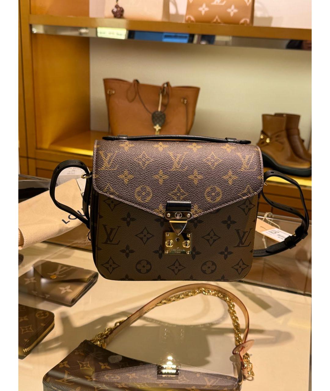 LOUIS VUITTON Коричневый рюкзак, фото 2