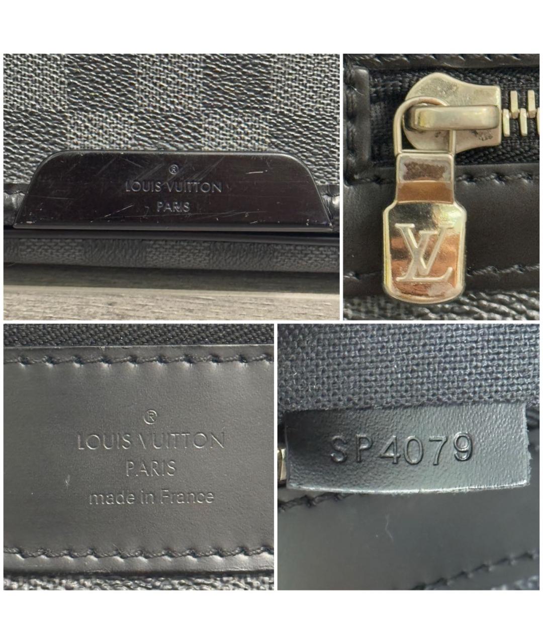 LOUIS VUITTON Черная сумка на плечо, фото 8