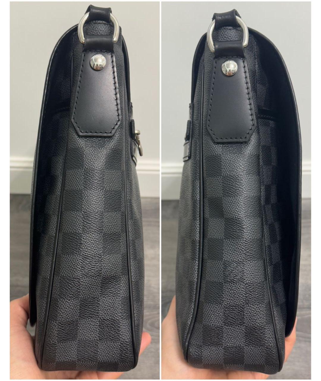 LOUIS VUITTON Черная сумка на плечо, фото 3