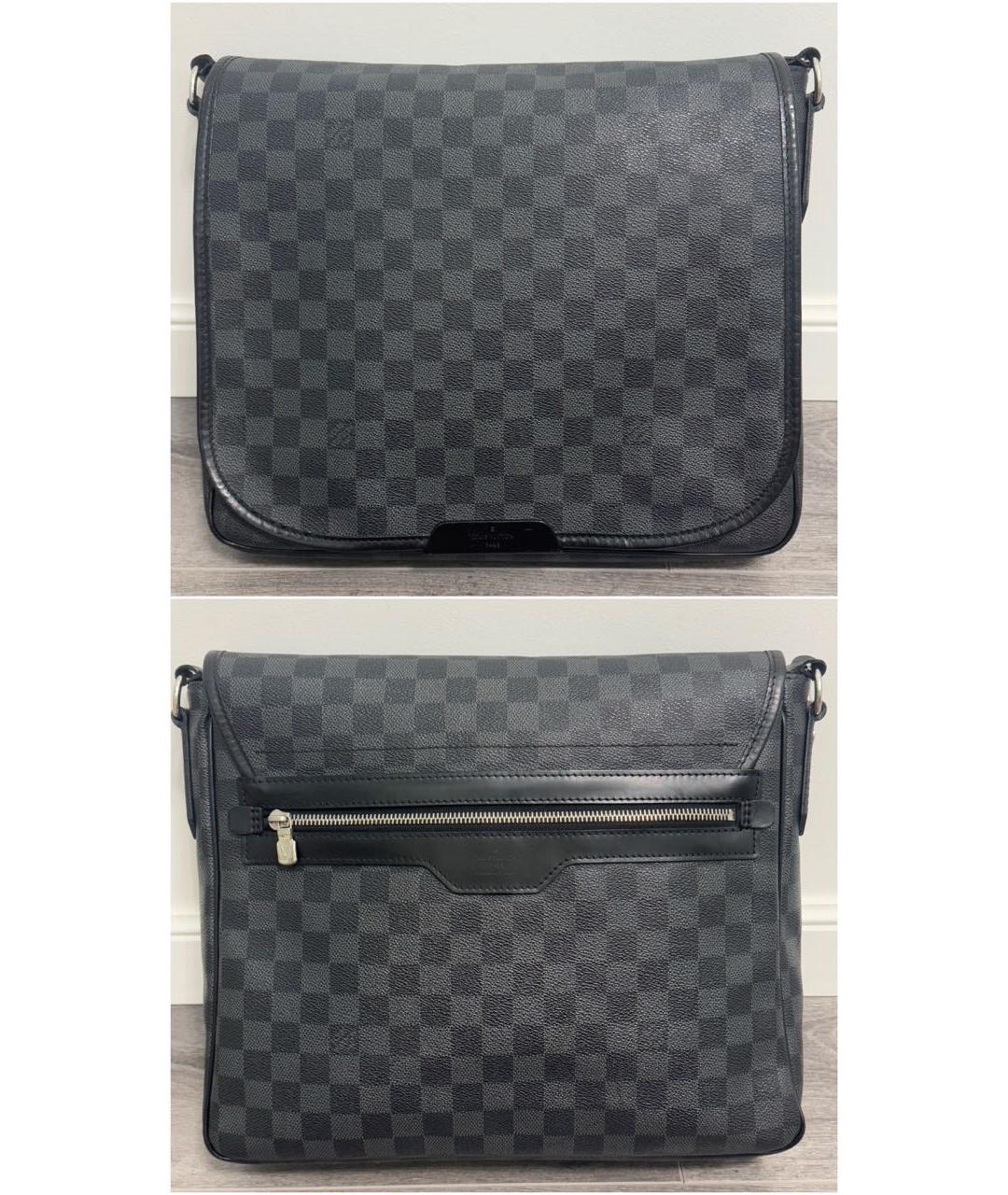 LOUIS VUITTON Черная сумка на плечо, фото 2