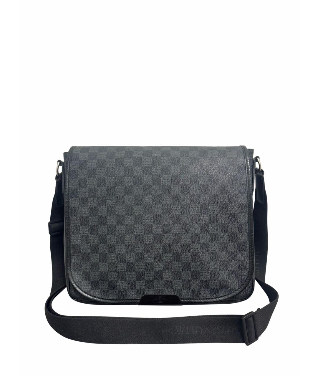 LOUIS VUITTON Черная сумка на плечо, фото 1