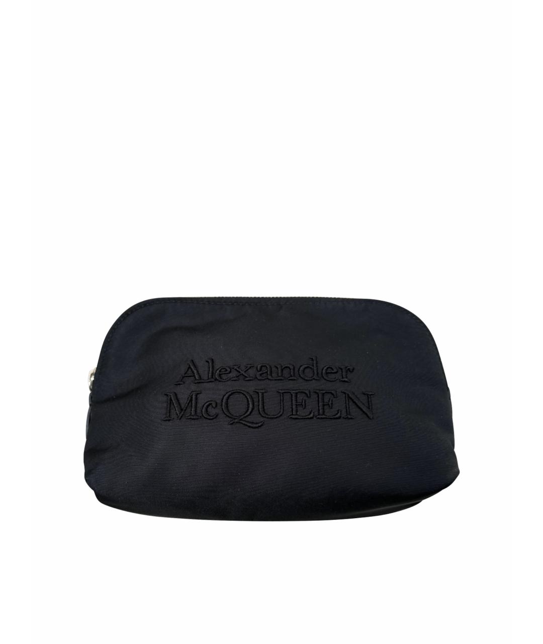 ALEXANDER MCQUEEN Черная косметичка, фото 1