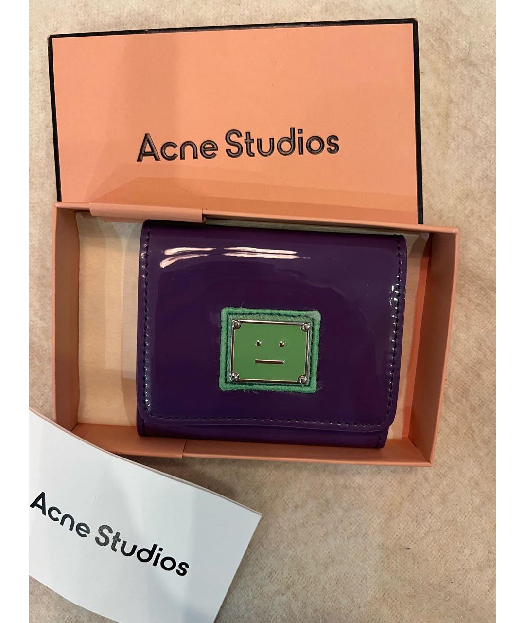 ACNE STUDIOS Мульти полиуретановый кардхолдер, фото 8